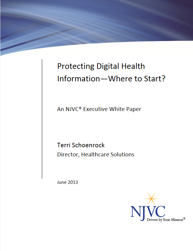 Protecting Digital Health Information—Where to Start? (Part 1 of 3)
