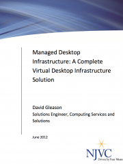 Managed Desktop Infrastructure: A Complete Virtual Desktop Infrastructure Solution