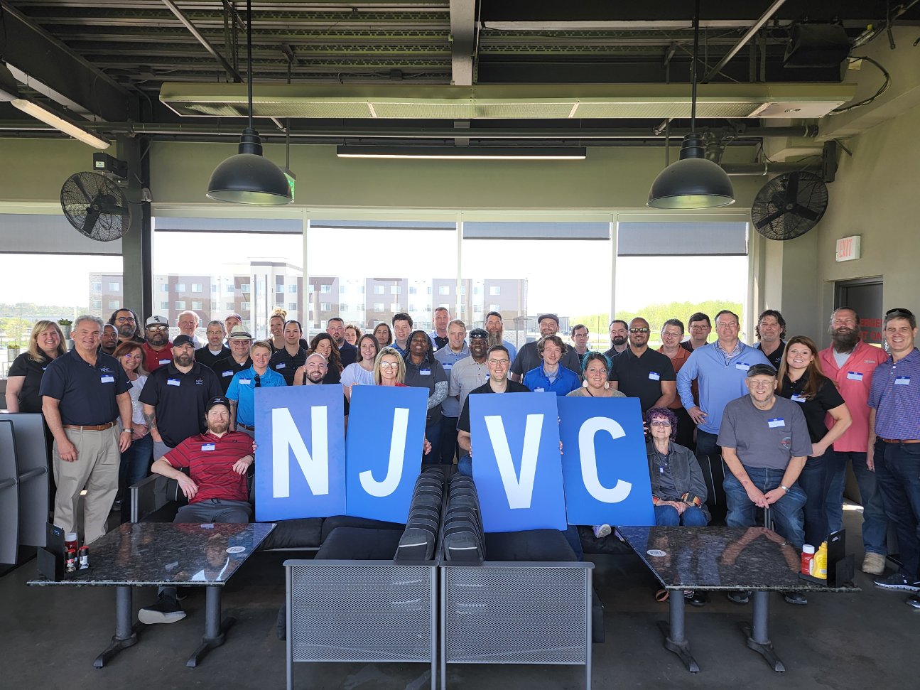 A Fun Town Hall at Top Golf with NJVC